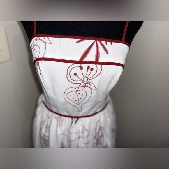 Moon‎ River cottagecore Coquette Midi Dress Romantic Euro Summer Sundress- small - Picture 3 of 12